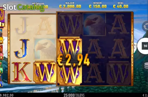 Οθόνη5. 25000 Talons Κουλοχέρης