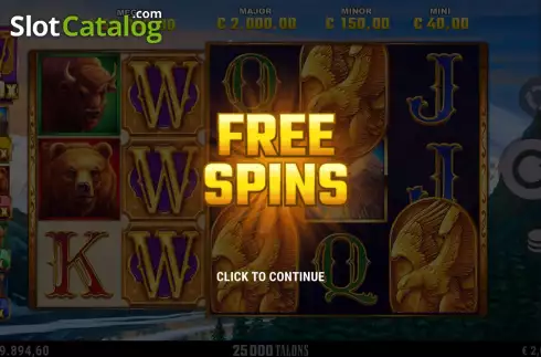 Οθόνη7. 25000 Talons Κουλοχέρης