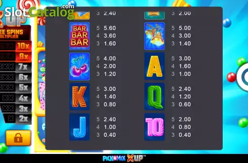 Οθόνη8. Pick N Mix X UP Κουλοχέρης