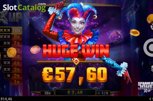 Οθόνη9. Sparkling Joker X UP Κουλοχέρης