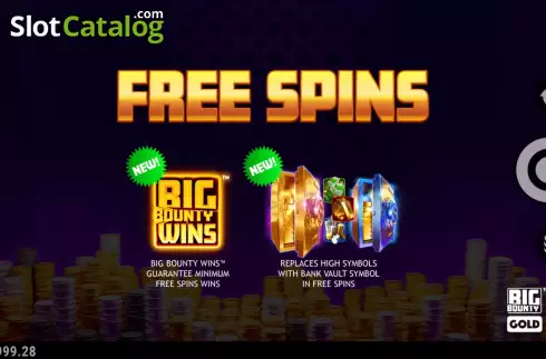Οθόνη8. Big Bounty Gold Κουλοχέρης