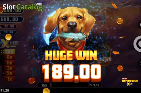 Οθόνη3. Bass Cash Hyper Frogs X UP Κουλοχέρης 