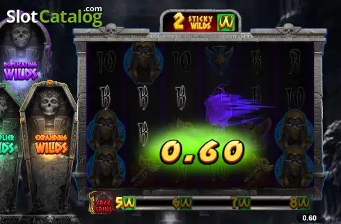 Οθόνη3. Wild Tomb Nightmare Κουλοχέρης