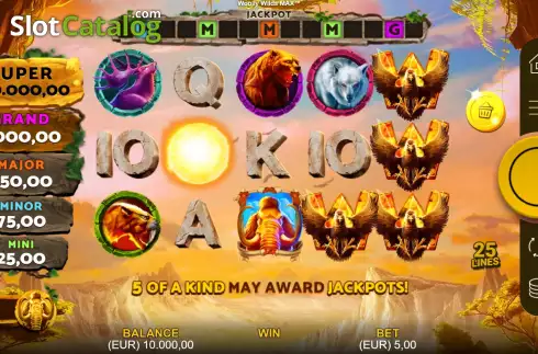 Οθόνη4. Woolly Wilds MAX Κουλοχέρης