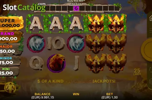 Οθόνη6. Woolly Wilds MAX Κουλοχέρης