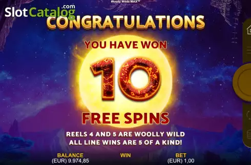 Οθόνη9. Woolly Wilds MAX Κουλοχέρης