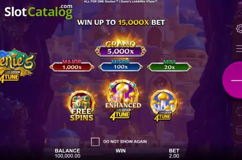 Οθόνη2. Genie's Link&Win 4Tune Κουλοχέρης