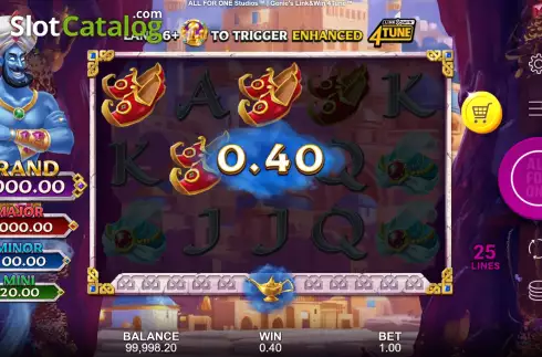 Οθόνη5. Genie's Link&Win 4Tune Κουλοχέρης