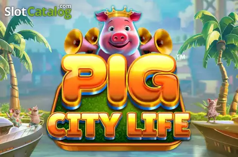 Pig City Life Λογότυπο Pig City Life Λογότυπο
