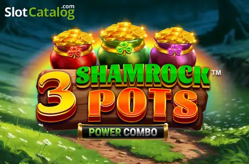 3 Shamrock Pots: Power Combo Λογότυπο 3 Shamrock Pots: Power Combo Λογότυπο