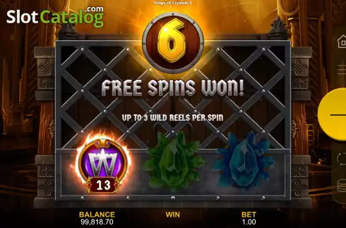 Οθόνη8. Kings of Crystals II Power Combo Κουλοχέρης