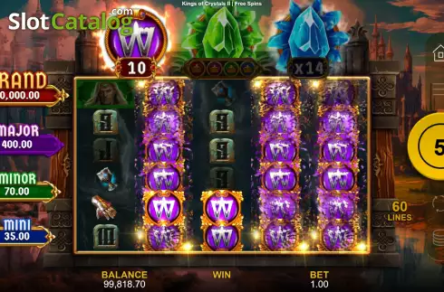 Οθόνη9. Kings of Crystals II Power Combo Κουλοχέρης