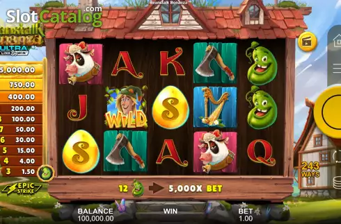 Οθόνη3. Beanstalk Bonanza Κουλοχέρης