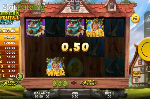 Οθόνη5. Beanstalk Bonanza Κουλοχέρης