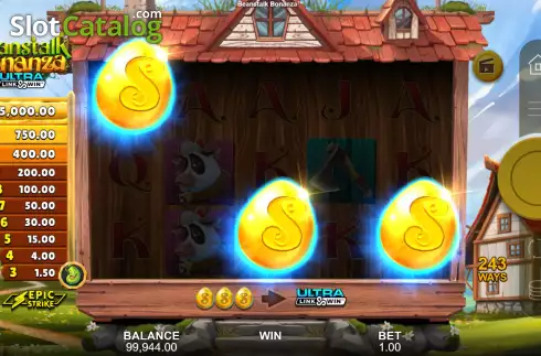 Οθόνη7. Beanstalk Bonanza Κουλοχέρης