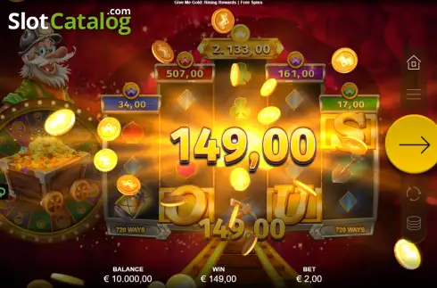 Οθόνη3. Give Me Gold: Rising Rewards Κουλοχέρης