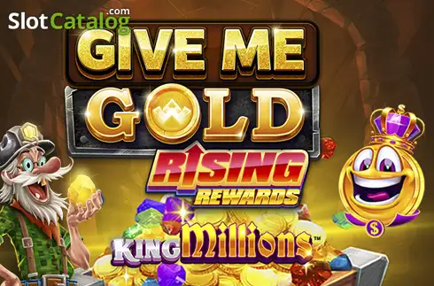 Give Me Gold: Rising Rewards King Millions Λογότυπο Give Me Gold: Rising Rewards King Millions Λογότυπο