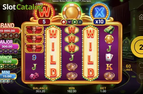 Οθόνη2. Spinnin' Riches Power Combo Κουλοχέρης