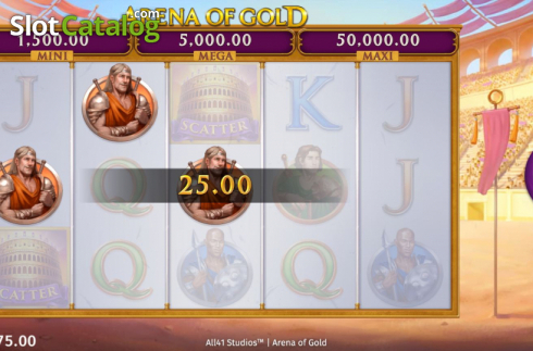 Οθόνη3. Arena of Gold Κουλοχέρης