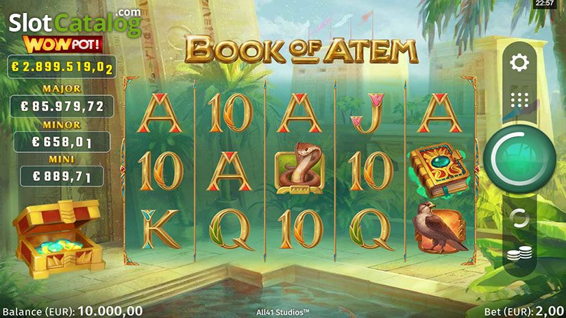 Book of Atem WowPot Book of Atem WowPot