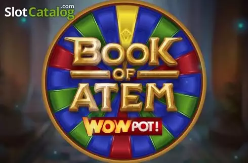 Book of Atem WowPot Λογότυπο Book of Atem WowPot Λογότυπο