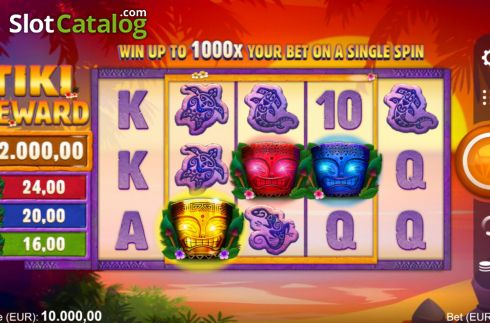 Οθόνη3. Tiki Reward Κουλοχέρης