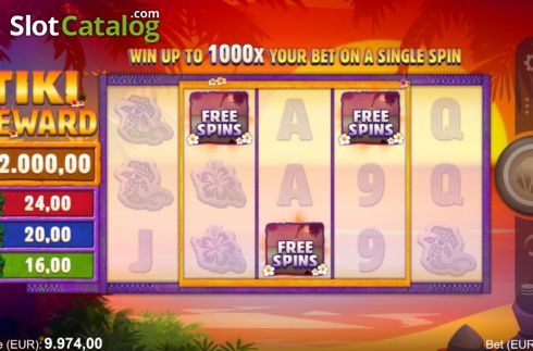 Οθόνη5. Tiki Reward Κουλοχέρης