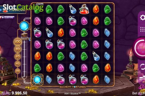 Οθόνη2. Alchemy Fortunes Κουλοχέρης 