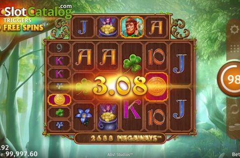 Οθόνη4. Shamrock Holmes Megaways Κουλοχέρης