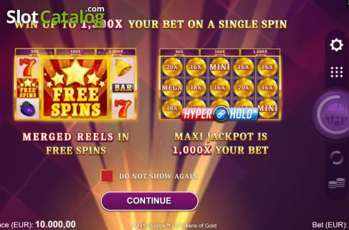Οθόνη2. 6 Tokens of Gold Κουλοχέρης 