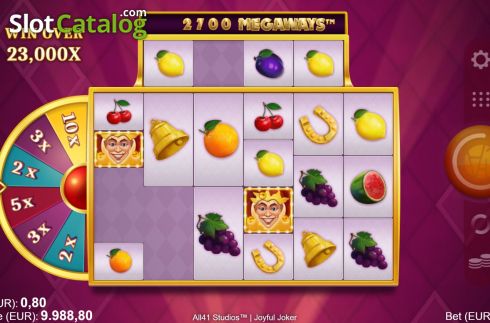 Οθόνη4. Joyful Joker Megaways Κουλοχέρης