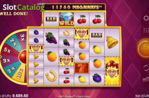 Οθόνη6. Joyful Joker Megaways Κουλοχέρης