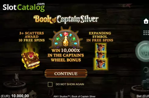 Οθόνη2. Book of Captain Silver Κουλοχέρης