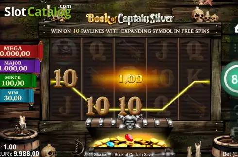 Οθόνη4. Book of Captain Silver Κουλοχέρης