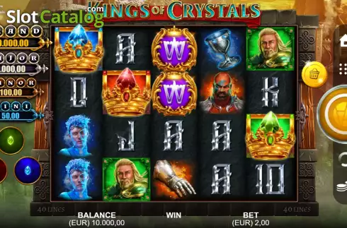 Οθόνη3. Kings of Crystals Κουλοχέρης