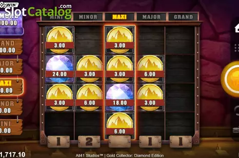 Οθόνη7. Gold Collector: Diamond Edition Κουλοχέρης