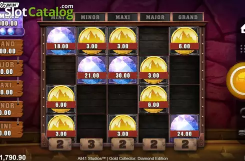 Οθόνη8. Gold Collector: Diamond Edition Κουλοχέρης