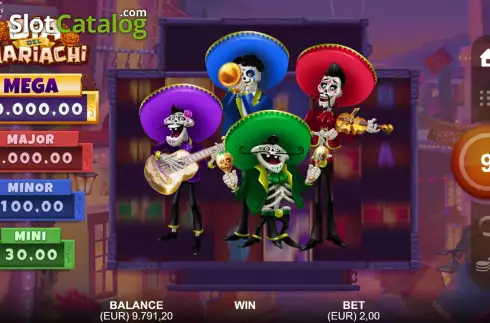 Οθόνη8. Dia del Mariachi Megaways Κουλοχέρης