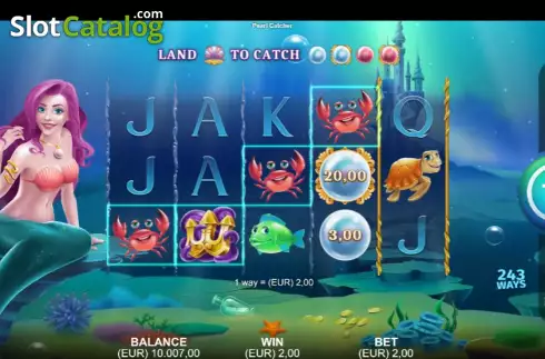 Οθόνη4. Pearl Catcher Κουλοχέρης