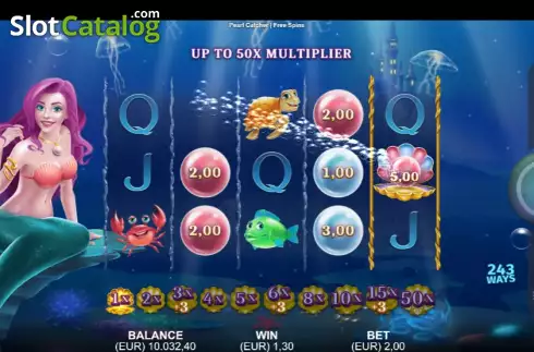 Οθόνη9. Pearl Catcher Κουλοχέρης
