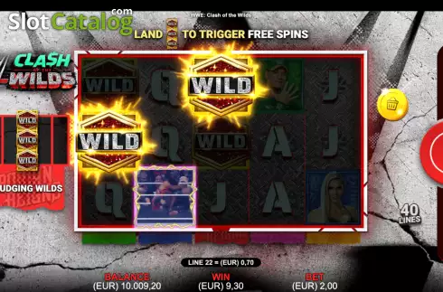 Οθόνη4. WWE: Clash of the Wilds Κουλοχέρης 