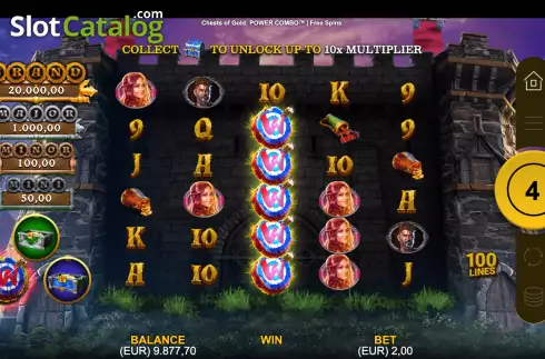 Οθόνη6. Chests of Gold Power Combo Κουλοχέρης 