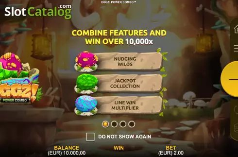 Οθόνη2. Eggz! Power Combo Κουλοχέρης 