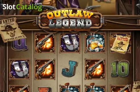Οθόνη3. Outlaw Legend Κουλοχέρης
