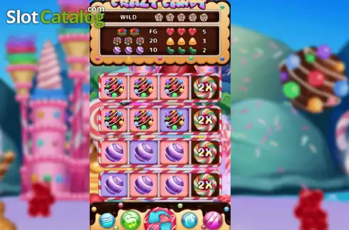 Οθόνη2. Crazy Candy Κουλοχέρης