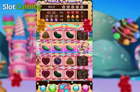 Οθόνη3. Crazy Candy Κουλοχέρης