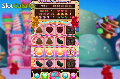 Οθόνη4. Crazy Candy Κουλοχέρης