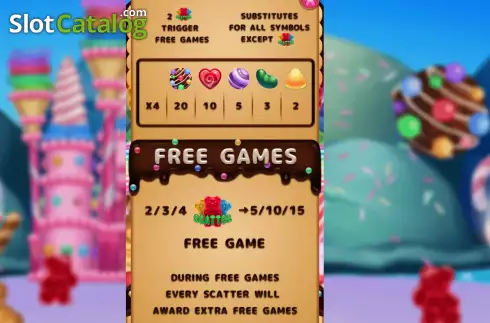 Οθόνη9. Crazy Candy Κουλοχέρης