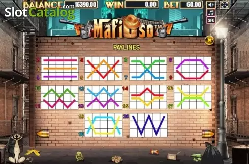 Οθόνη6. Mafioso (Allbet Gaming) Κουλοχέρης 