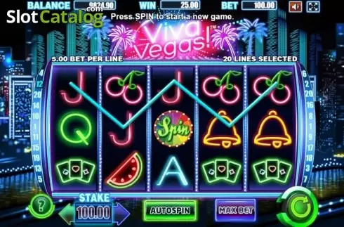 Οθόνη3. Viva Vegas Κουλοχέρης